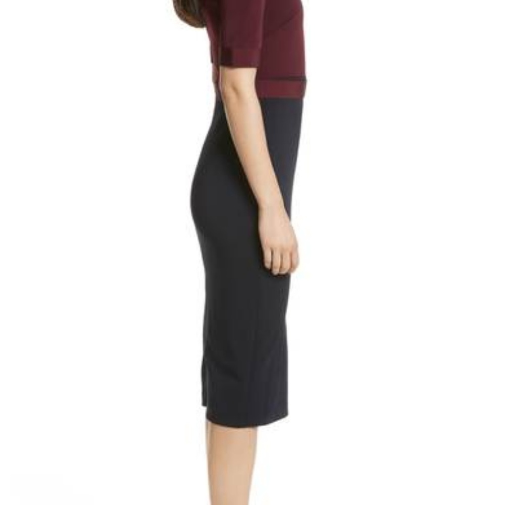 Ted Baker London Wandee Ponte Dress Size 4 - Picture 3 of 7